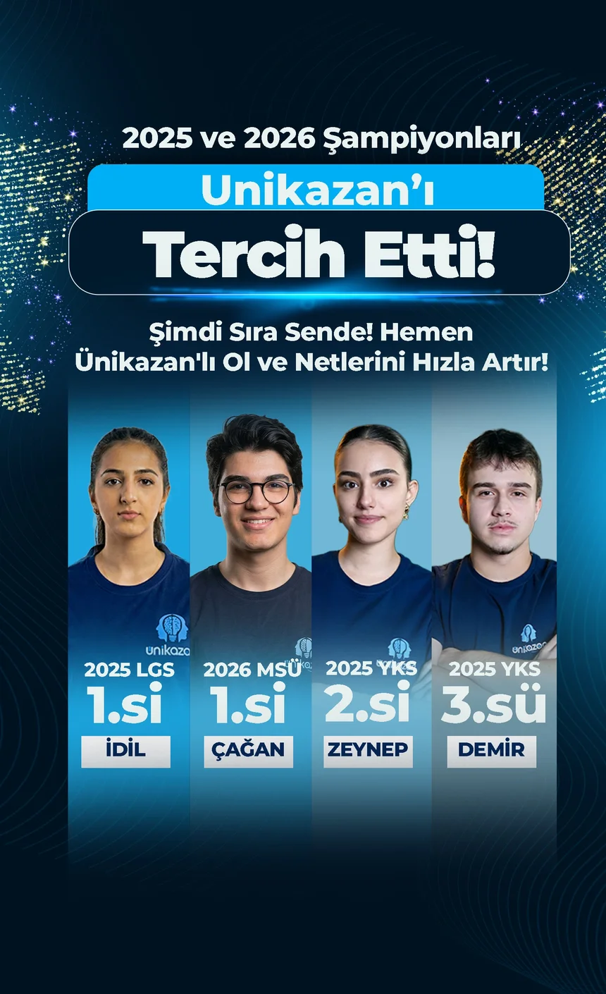 2026 YKS Koçluk Şampiyonları – Unikazan